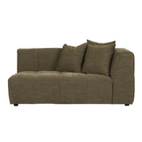 sidney slouch right arm sofa copeland olive