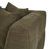 Sidney Slouch Right Arm Sofa Copeland Olive