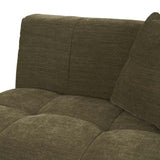 Sidney Slouch Right Arm Sofa Copeland Olive