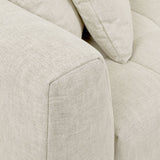 Sidney Slouch Three Seater Sofa Barley