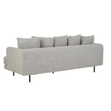 Vittoria Giselle Three Seater Sofa Cement