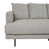Vittoria Giselle Three Seater Sofa Cement