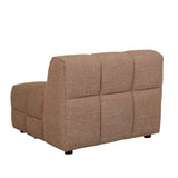 vittoria olive one seater sofa rust speckle