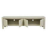 oliver fluted entertainment unit putty
