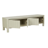 oliver fluted entertainment unit putty